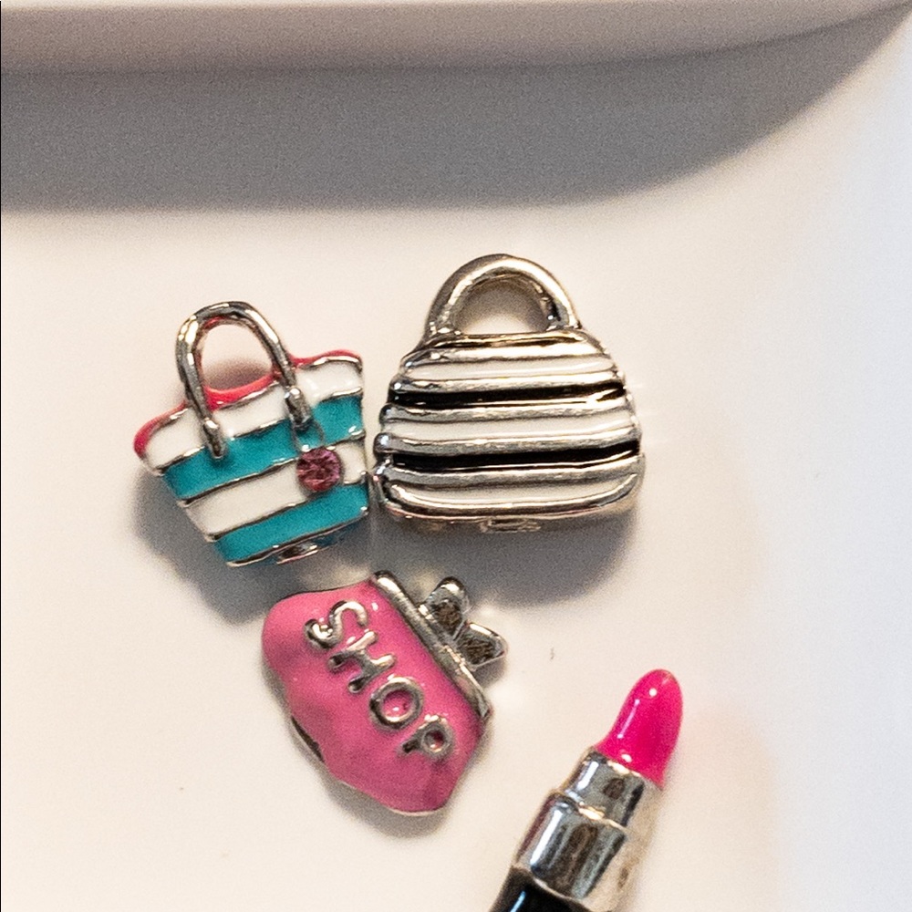 Origami Owl “Shopping” Theme Charms